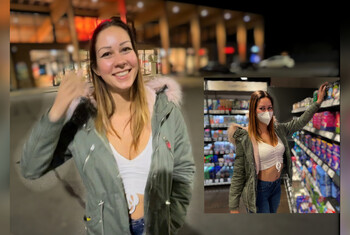 Angesprochen und reingespritzt! Schon wieder im Supermarkt erkannt!