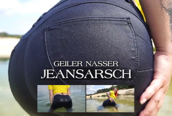 Geiler nasser Jeansarsch